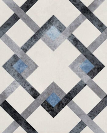 Kuviollinen lattialaatta ABK Play Classic Sky, 20x20 cm, 8,5 mm, matta (nat.)