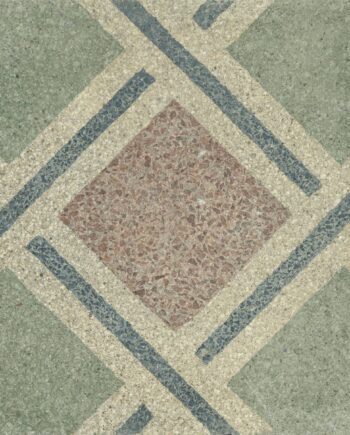 Kuviollinen lattialaatta ABK Play Concrete Retrò C, 20x20 cm, 8,5 mm, matta (nat.)