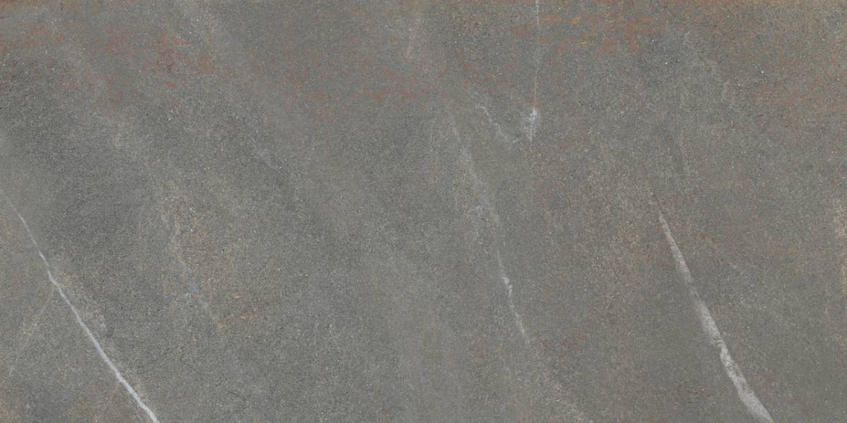 Kivikuvioinen keraaminen lattialaatta ABK Poetry Stone Piase Mud, 60x120 cm, 8,5 mm, strukturoitu, liukuesto R11