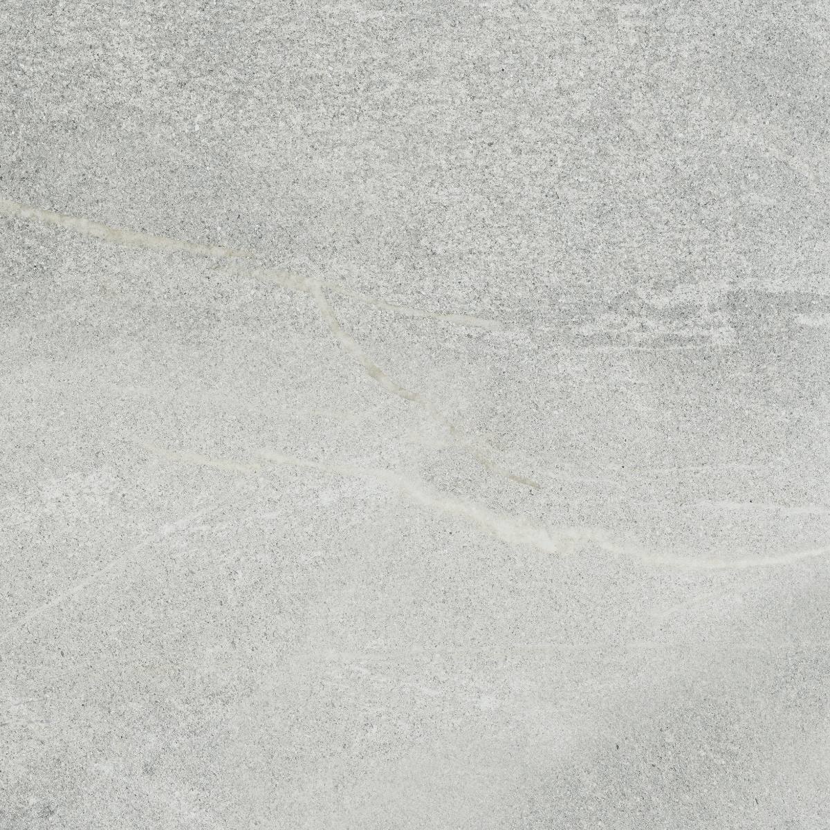 Kivikuvioinen keraaminen lattialaatta ABK Poetry Stone Piase Ash, 60x60 cm, 8,5 mm, matta, liukuesto R10