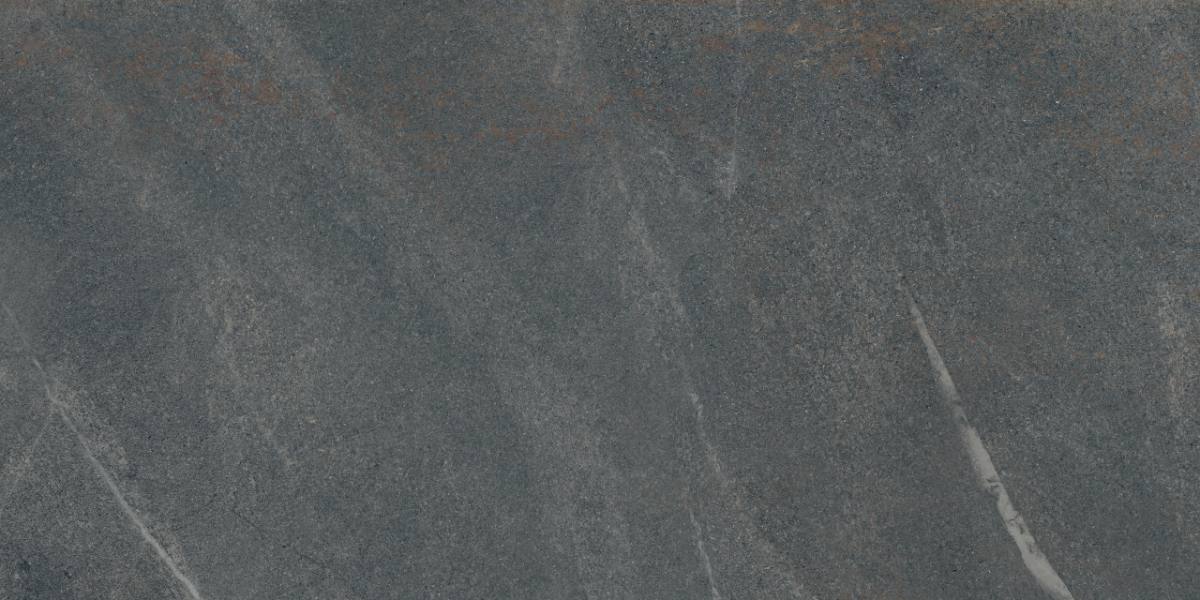 Kivikuvioinen keraaminen lattialaatta ABK Poetry Stone Piase Smoke, 60x120 cm, 8,5 mm, strukturoitu, liukuesto R11