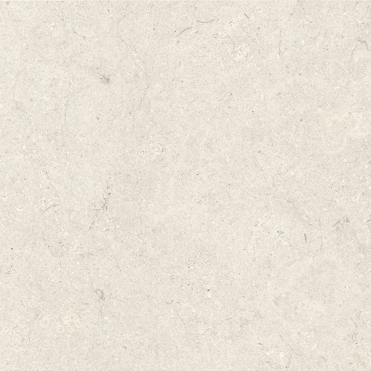 Kivikuvioinen keraaminen lattialaatta ABK Poetry Stone Trani Ivory, 60x60 cm, 8,5 mm, matta, liukuesto R10