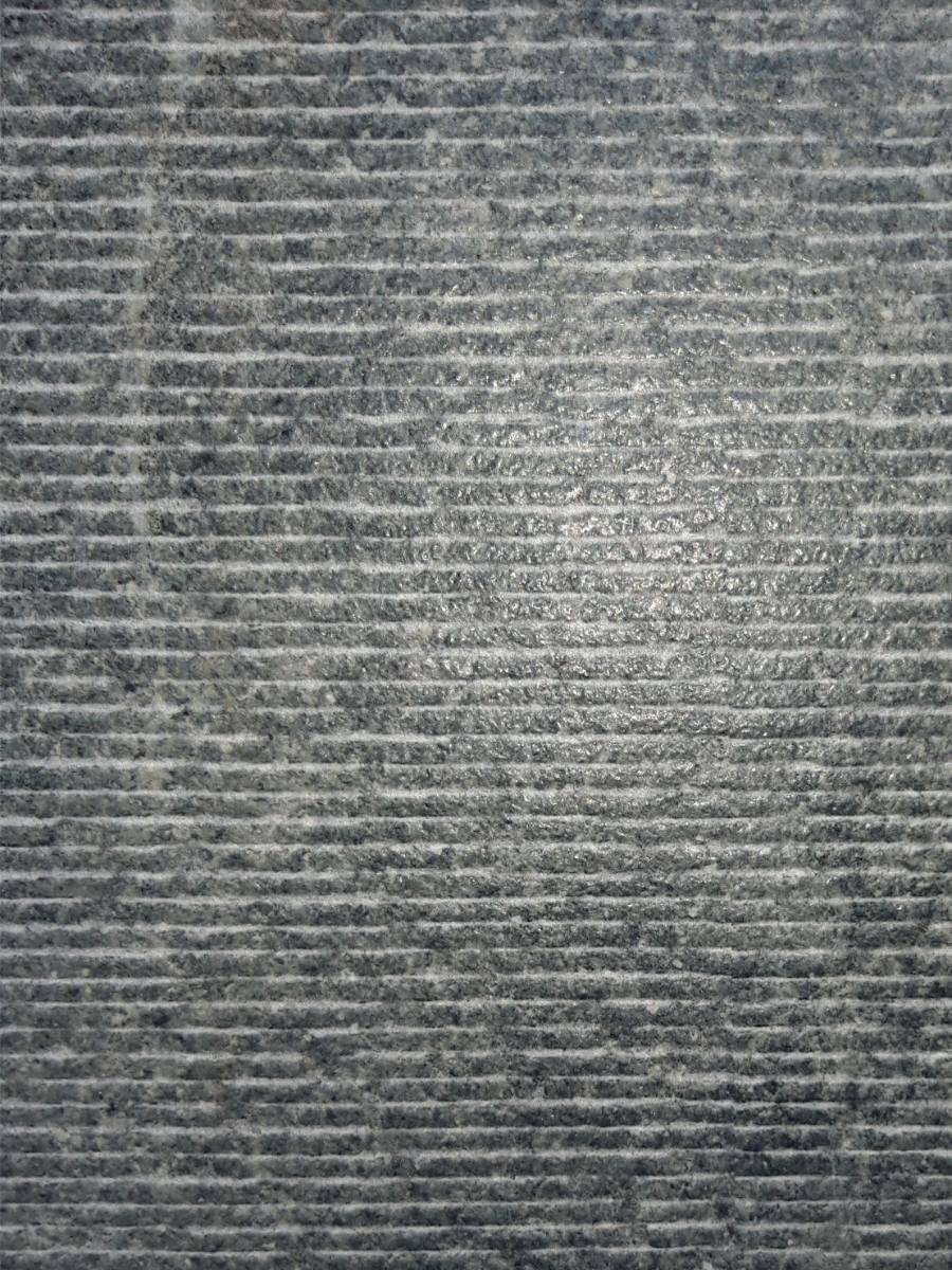 Kivikuvioinen koristelaatta ABK Poetry Stone Carving Smoke, 60x120 cm, 8,5 mm, matta