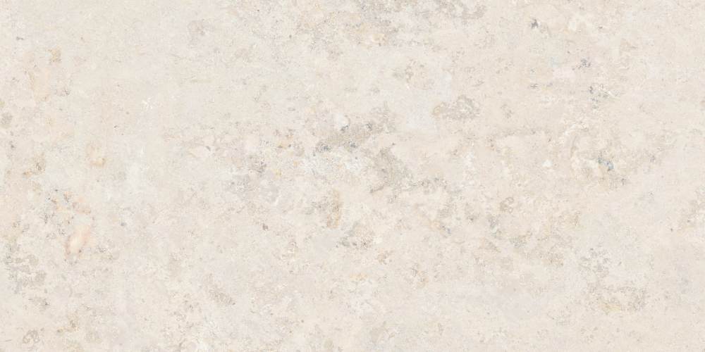 Kivikuvioinen keraaminen lattialaatta ABK Poetry Stone Reloaded Jura White, 60x120 cm, 8,5 mm, strukturoitu, liukuesto R11