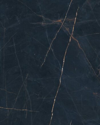 Marmorikuvioinen suurlaatta ABK Sensi 900 Precious Black, 120x280 cm, 6 mm, satiini (soft)