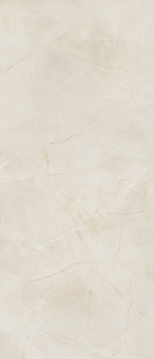 Marmorikuvioinen suurlaatta ABK Sensi 900 Pulpis Ivory, 120x280 cm, 6 mm, matta, liukuesto R10