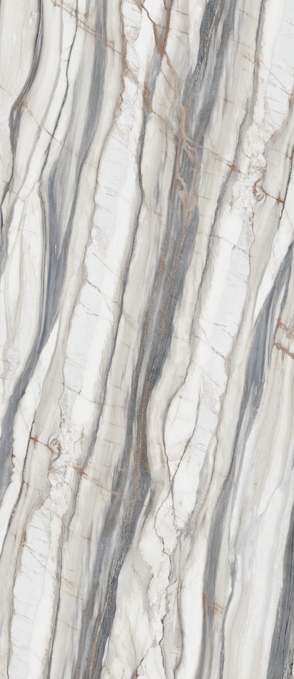Marmorimustriga suurplaat ABK Sensi 900 Oyster White 120x280 cm – plaat 2