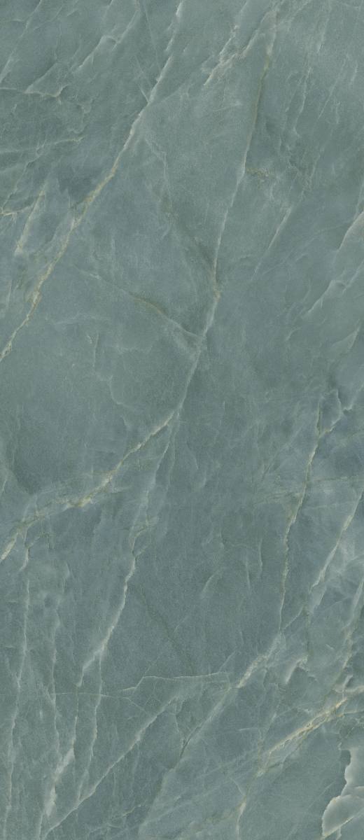 Marmorijäljitelmä suurlaatta ABK Sensi Nuance Sea Green, 120x280 cm, 6 mm, kiiltävä strukturoitu 3D (lux 3D)