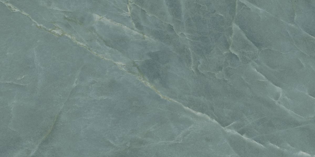 Marmorijäljitelmä laatta ABK Sensi Nuance Sea Green, 60x120 cm, 8,5 mm, kiiltävä strukturoitu 3D (lux 3D)