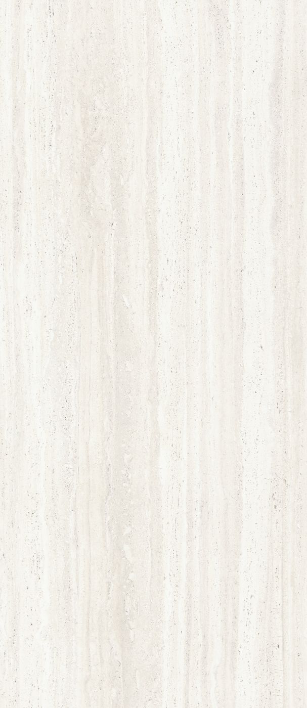 Kivikuvioinen suurlaatta ABK Sensi Roma White, 120x280 cm, 6 mm, matta, liukuesto R10