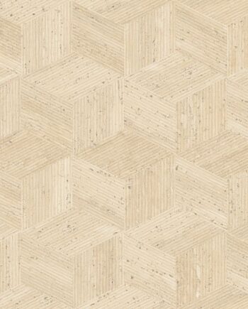 Kivikuvioinen koristelaatta ABK Sensi Roma Cube Cream, 60x120 cm, 8,5 mm, matta