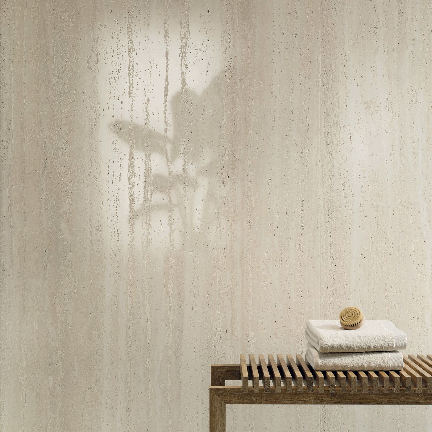Kivikuvioiset laatat ABK Sensi Roma Ivory, 120x120 cm, 8,5 mm, matta, liukuesto R10