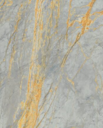 Marmorikuvioinen suurlaatta ABK Sensi Signoria Grigio Siena, 120x280 cm, 6 mm, kiiltävä (lux)
