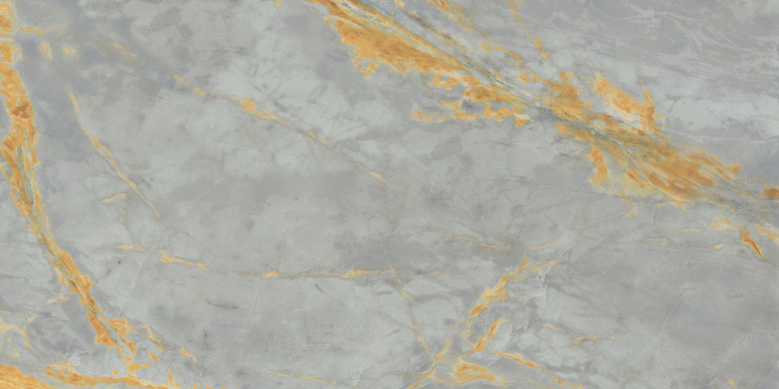 Marmorikuvioiset laatat ABK Sensi Signoria Grigio Siena, 60x120 cm, 8,5 mm, kiiltävä (lux)