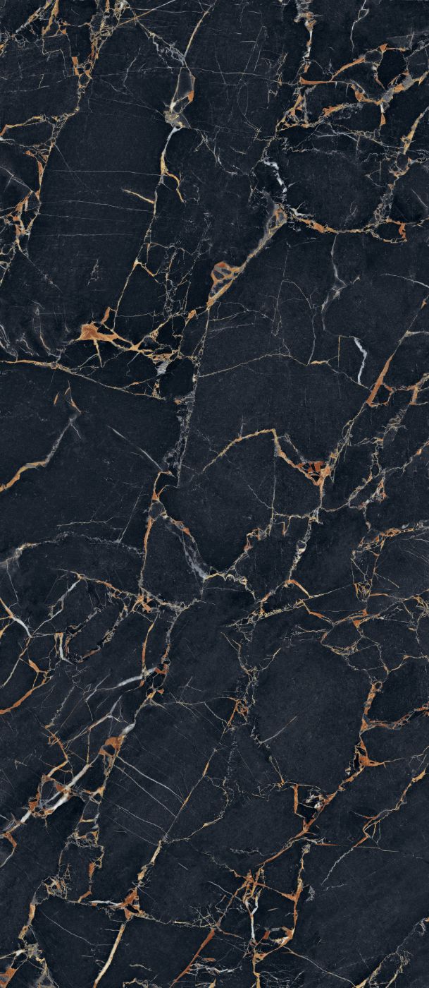 Marmorikuvioinen suurlaatta ABK Sensi Signoria Port Gold, 120x280 cm, 6 mm, satiini (soft)