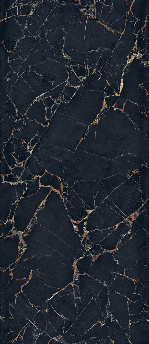 Marmorikuvioinen suurlaatta ABK Sensi Signoria Port Gold, 120x280 cm, 6 mm, satiini (soft)