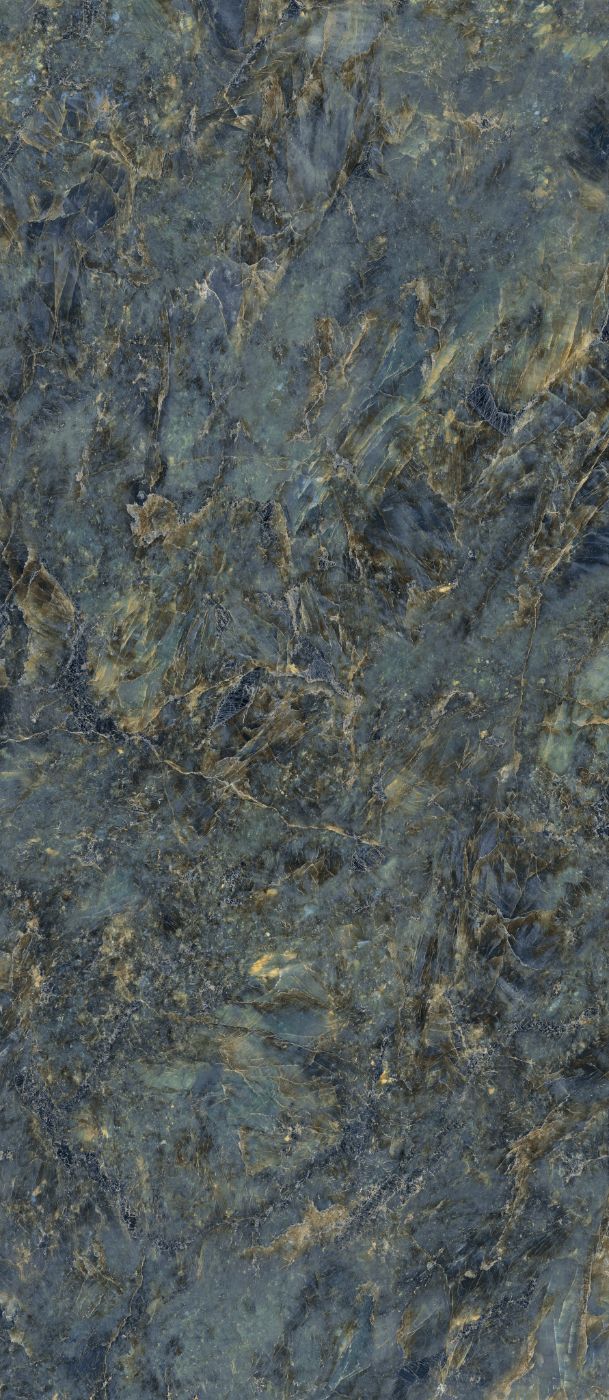 Marmorikuvioinen suurlaatta ABK Sensi Signoria Labradorite, 120x280 cm, 6 mm, satiini (soft)