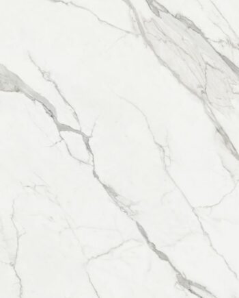 Marmorikuvioinen suurlaatta ABK Sensi Signoria Statuario Light, 120x280 cm, 6 mm, satiini (soft)