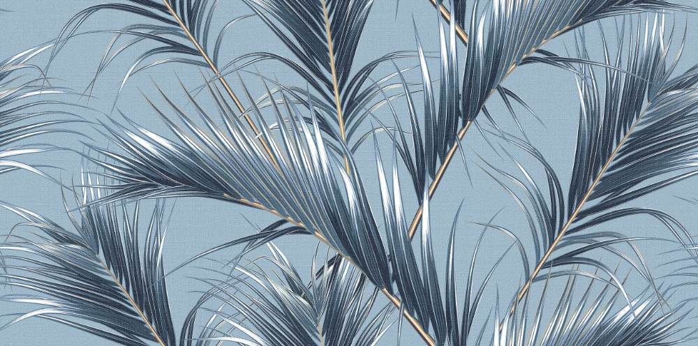 Kuviollinen keraaminen seinälaatta ABK Wide&Style Mini Palm, 60x120 cm, 7 mm, matta
