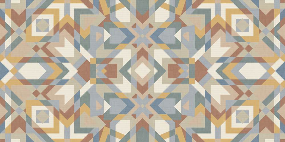 Kuviollinen keraaminen seinälaatta ABK Wide&Style Mini Amplify, 60x120 cm, 7 mm, matta
