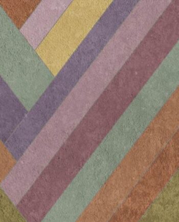 Kuviollinen koristelaatta ABK Wide&Style Blocks Hazel, 120x240 cm (4 x 60x120 cm), 8,5 mm, matta