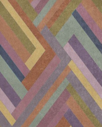 Kuviollinen koristesuurlaatta ABK Wide&Style Blocks Hazel, 160x320 cm, 6 mm, matta
