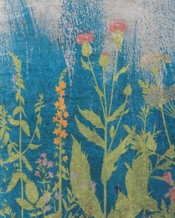 Kuviollinen koristesuurlaatta ABK Wide&Style Botanical A, 160x320 cm, 6 mm, matta