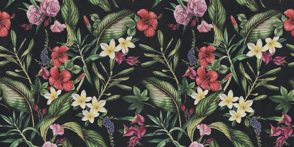 Kuviollinen koristelaatta ABK Wide&Style Tropicana, 60x120 cm, 8,5 mm, matta