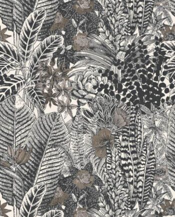 Kuviollinen koristesuurlaatta ABK Wide&Style Esotica, 160x320 cm, 6 mm, matta