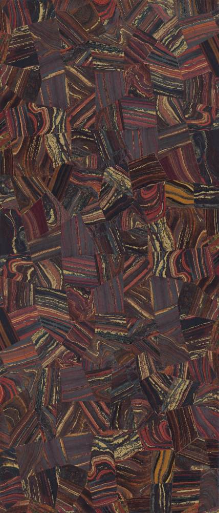 Kuviollinen koristesuurlaatta ABK Wide&Style Precious Cherry, 120x280 cm, 6 mm, matta