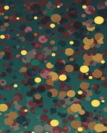 Kuviollinen koristelaatta ABK Wide&Style Confetti Green B, 120x240 cm (4 x 60x120 cm), 8,5 mm, matta