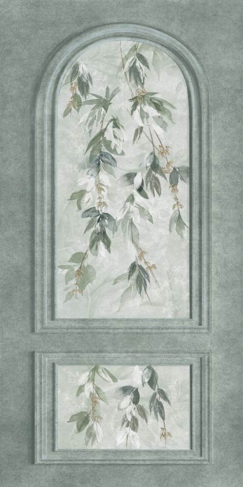 Kuviollinen koristesuurlaatta ABK Wide&Style Palazzo A, 160x320 cm, 6 mm, matta