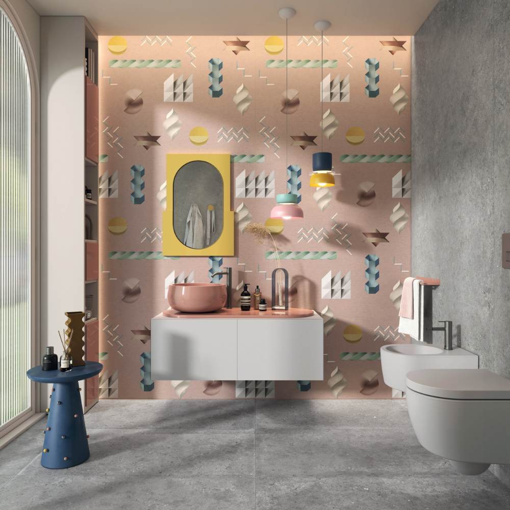 Kuviollinen koristesuurlaatta ABK Wide&Style Dreams, 120x280 cm, 6 mm, matta