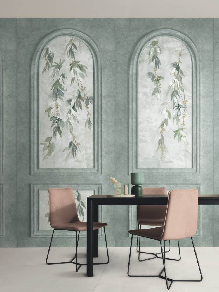 Kuviollinen koristesuurlaatta ABK Wide&Style Palazzo A, 160x320 cm, 6 mm, matta