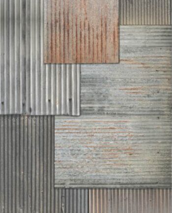 Kuviollinen koristesuurlaatta ABK Wide&Style Metal, 120x280 cm, 6 mm, matta