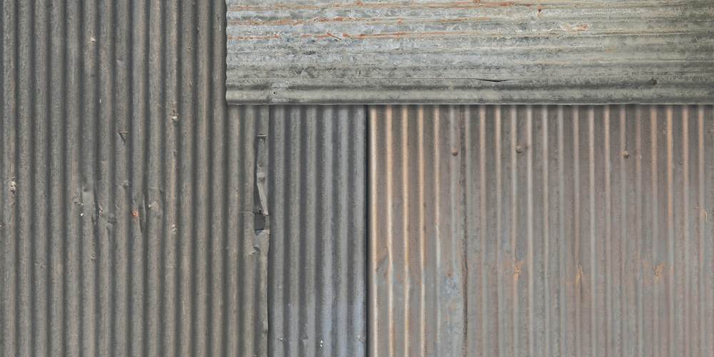 Kuviollinen koristelaatta ABK Wide&Style Metal, 60x120 cm, 6 mm, matta