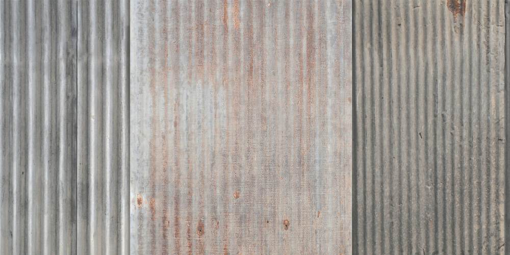 Kuviollinen koristelaatta ABK Wide&Style Metal, 60x120 cm, 6 mm, matta
