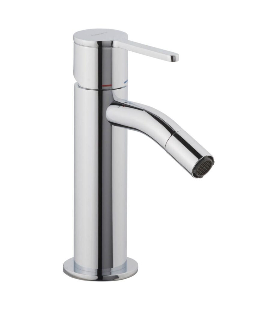 Bidehana Emmevi Filobrass 85004, click-clack-pohjaventtiilillä, kromi Bidehana Emmevi Filobrass 85004, click-clack-pohjaventtiilillä