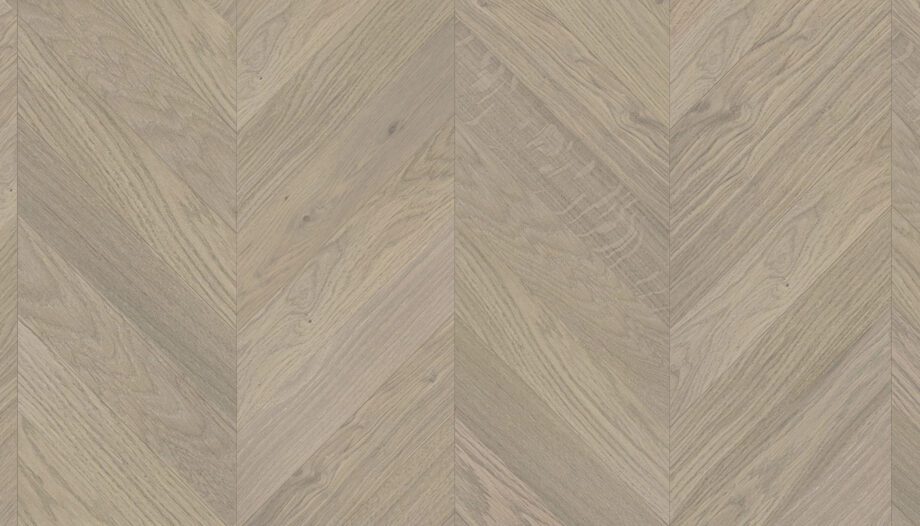 Chevron tammiparketti Esta AB Sandstone 575 mm erittäin mattalakattu – lähikuva Chevron tammiparketti Esta AB Sandstone 575 mm erittäin mattalakattu – 2