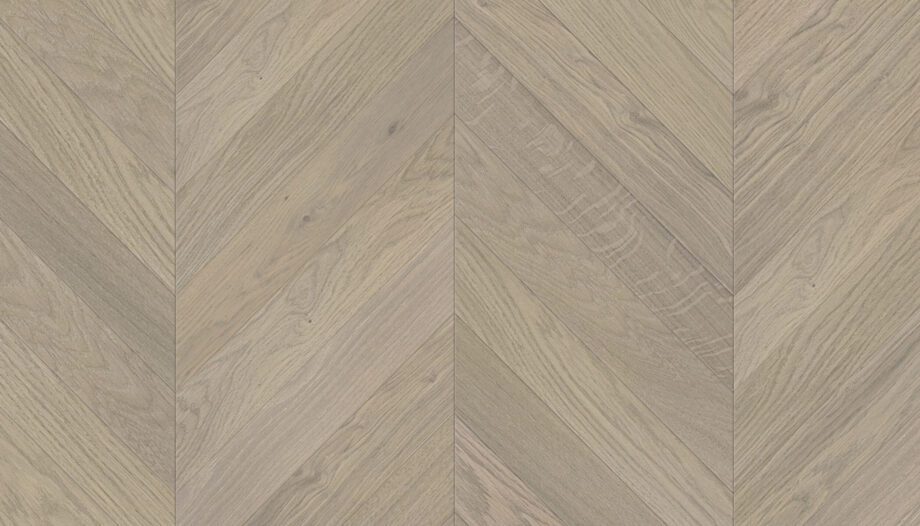 Chevron tammiparketti Esta AB Sandstone 780 mm erittäin mattalakattu – lähikuva Chevron tammiparketti Esta AB Sandstone 780 mm erittäin mattalakattu – 2
