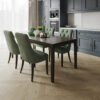 Chevron tammiparketti Esta AB Sandstone 780 mm erittäin mattalakattu – lähikuva Chevron tammiparketti Esta AB Sandstone 780 mm erittäin mattalakattu – 3