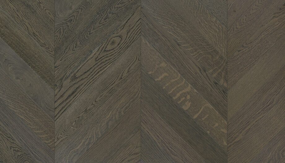 Chevron tammiparketti Esta Nordic S Lava Grey erittäin mattalakattu – 2
