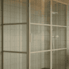 Suihkunurkka Hietakari Bläk 761 Tokyo, Sand-kehys, satiinilasi