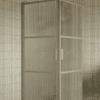 Suihkunurkka Hietakari Bläk 762 Tokyo, Sand-kehys, Reeded-lasi