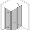 Suihkunurkka Hietakari Infinia 260 – 3D-piirros