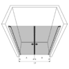 Tilanjakaja Hietakari Forma 321 – 3D-piirros