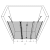 Tilanjakaja Hietakari Infinia 240 – 3D-piirros Tilanjakaja Hietakari Infinia 240 – 3D-piirros