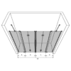 Tilanjakaja Hietakari Infinia 250 – 3D-piirros Tilanjakaja Hietakari Infinia 250 – 3D-piirros
