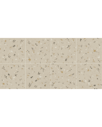 Värviline terrazzo-mustriga keraamiline plaat Dune Fragmenta Arena