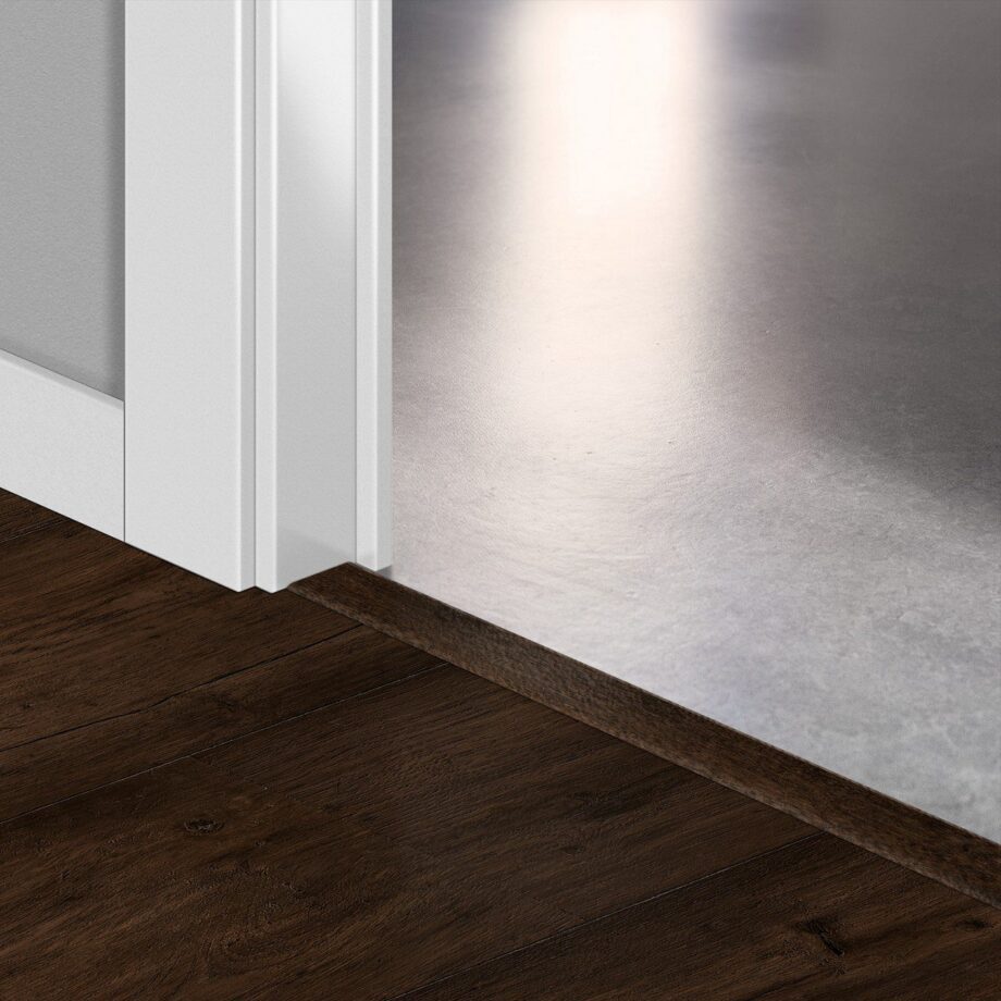 Incizo 5in1 -siirtymälista Quick-Step Waxed Oak Brown laminaatille, 13x48x2150 mm